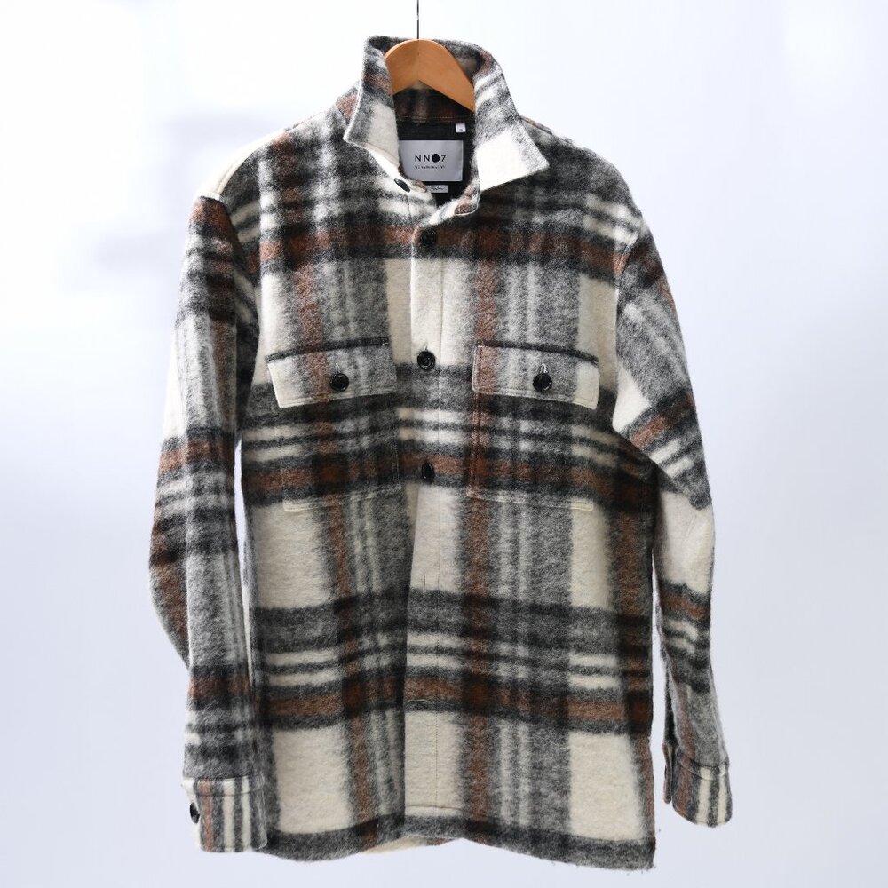 Men's NN07 " No Nationality" Wool blend Shirt Jacket